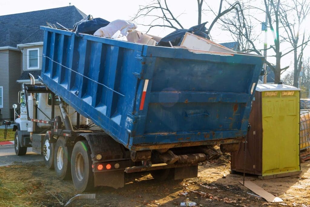 10 Yard Dumpster Trailer